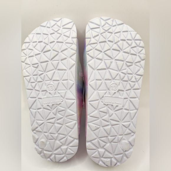 Gigil Girls Tye Dye Foam Sandals Size 13 New - Picture 8 of 9